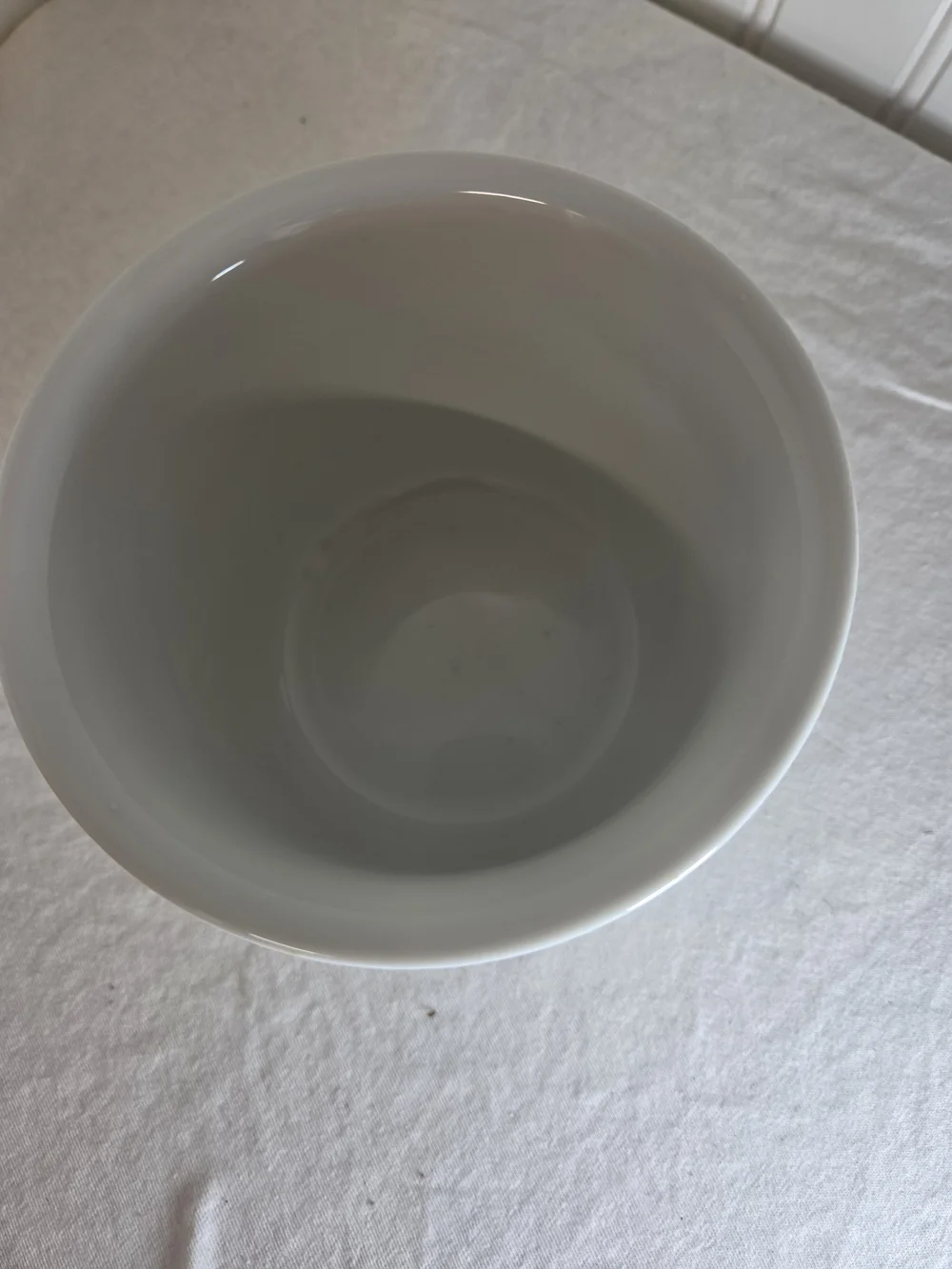 Vintage 1990 FTD Porcelain Floral Cachepot Planter - Pink and Gray
